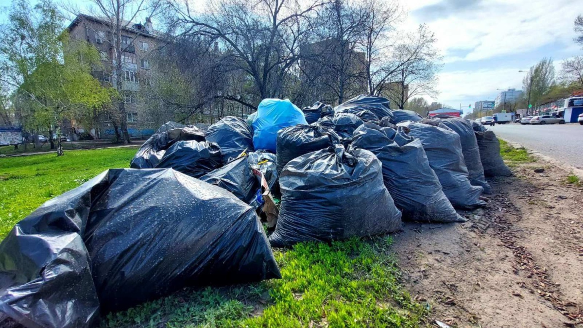 Вывоз и утилизация мусора после субботника в Калуге в октябре